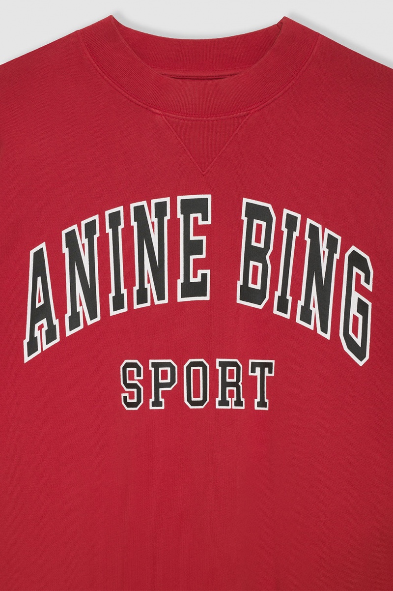 Sweat Anine Bing Jaci Rouge Femme | KBB-5525225